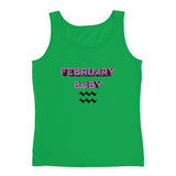 Ladies' Tank February Aquarius