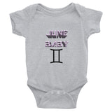 Infant  Onesie June Gemini