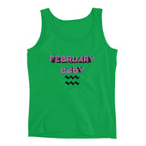 Ladies' Tank February Aquarius