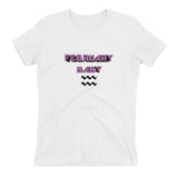 Women's t-shirt February Aquarius