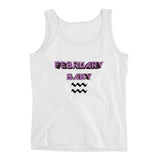 Ladies' Tank February Aquarius