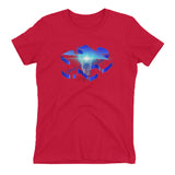 Women's t-shirt Light It Up Blue Autism Awareness