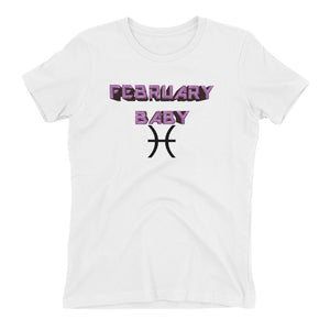 Women's t-shirt February Pisces