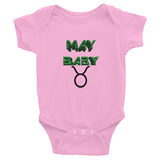 Infant Onesie May Taurus