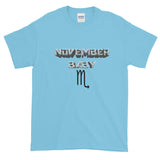 Short-Sleeve T-Shirt November Scorpio