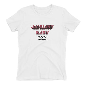 Women's t-shirt January Aquarius