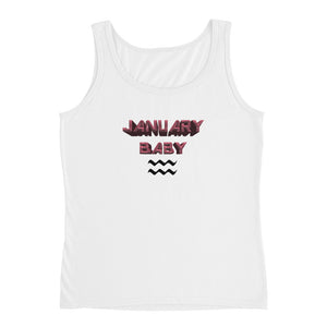 Ladies' Tank January Aquarius