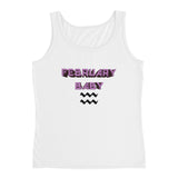 Ladies' Tank February Aquarius