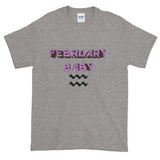 Short-Sleeve T-Shirt February Aquarius