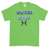 Short-Sleeve T-Shirt March Pisces