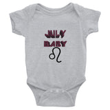 Infant Onesie July  Leo