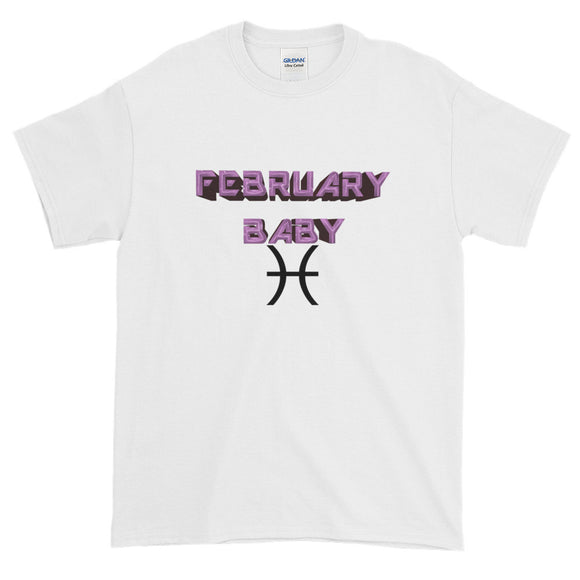 Short-Sleeve T-Shirt February Pisces