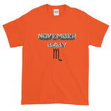 Short-Sleeve T-Shirt November Scorpio