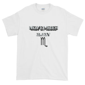 Short-Sleeve T-Shirt November Scorpio