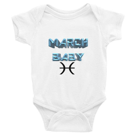 Infant Onesie Pisces March