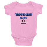 Infant Onesie September Libra