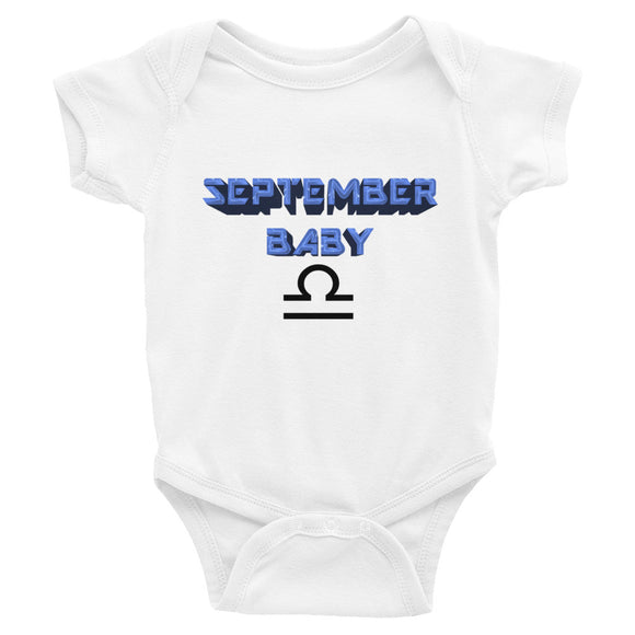 Infant Onesie September Libra