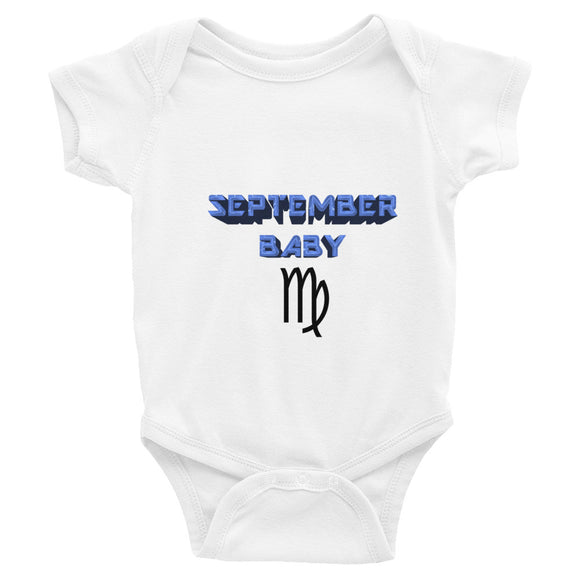 Infant Onesie September Virgo