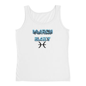 Ladies' Tank March Pisces