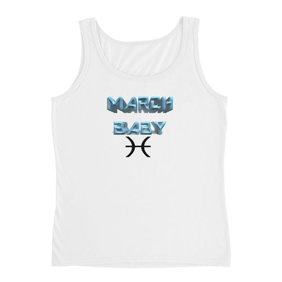 Ladies' Tank March Pisces