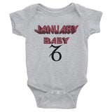 Infant Onesie January Capricorn