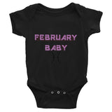 Infant  Onesie February Pisces