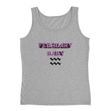 Ladies' Tank February Aquarius